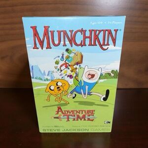 2014 Munchkin Adventure Time Game Steve Jackson Games Complete